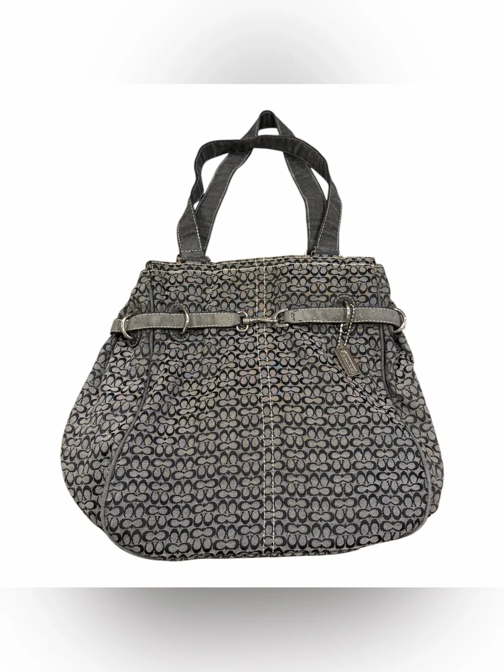 Vintage Y2K Coach Soho Signature Buckle Shoulder Bag